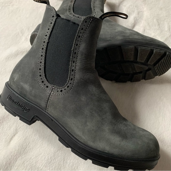 Blundstone Women’s Rustic Black Boots Size 9.5 - Picture 7 of 16